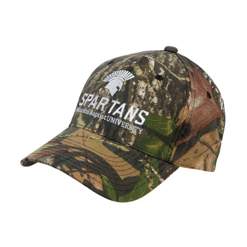  Mossy Oak Camo Structured Adjustable Cap - Primary Mark