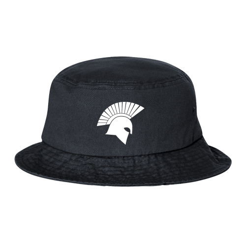  Sportsman Black Bucket Hat - Spartan Icon