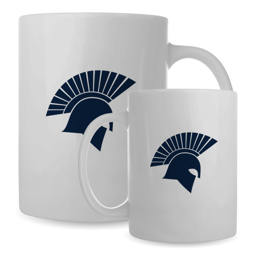  Full Color White Mug 15oz - Spartan Icon