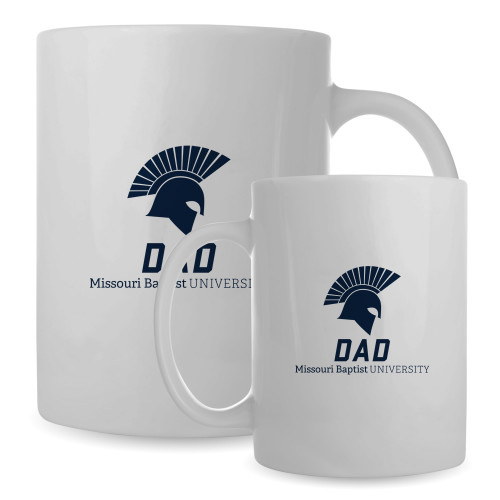  Full Color White Mug 15oz - Dad
