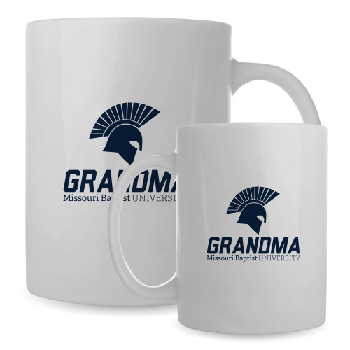  Full Color White Mug 15oz - Grandma