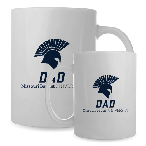  Full Color White Mug 15oz - Dad