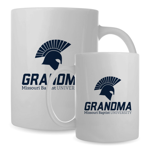  Full Color White Mug 15oz - Grandma