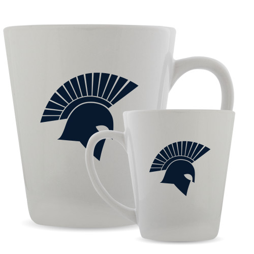  Full Color Latte Mug 12oz - Spartan Icon