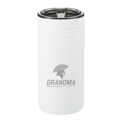  Sherpa Vacuum White Tumbler & Insulator 12oz - Grandma Engraved