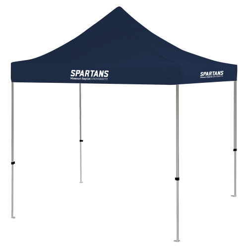  9 ft x 9 ft Navy Tent - Wordmark