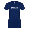Thumbnail image for  Next Level Womens Navy Boyfriend Tee