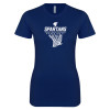 Thumbnail image for  Next Level Womens Navy Boyfriend Tee