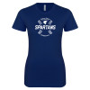 Thumbnail image for  Next Level Womens Navy Boyfriend Tee