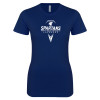 Thumbnail image for  Next Level Womens Navy Boyfriend Tee