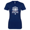 Thumbnail image for  Next Level Womens Navy Boyfriend Tee