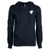 Thumbnail image for  ENZA Womens Navy Fleece Full Zip Hoodie