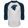 Thumbnail image for  White/Navy Raglan Baseball T Shirt