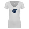 Thumbnail image for  Next Level Womens White Ideal V Tee
