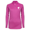Thumbnail image for  Syntrel Womens Raspberry Interlock 1/4 Zip