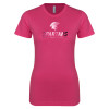 Thumbnail image for  Next Level Womens Fuchsia Boyfriend Tee