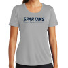 Thumbnail image for  Womens Grey Performance Short Sleeve Tee