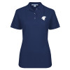 Thumbnail image for  Womens Silk Touch Navy Pique Polo