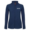 Thumbnail image for  Womens Navy Fleece Full Zip Jacket
