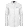 Thumbnail image for  Womens White Twill Button Down Long Sleeve