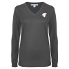 Thumbnail image for  Womens Charcoal Heather VNeck Sweater
