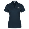 Thumbnail image for  Womens Navy Performance Fine Jacquard Polo
