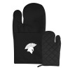 Thumbnail image for  Quilted Canvas Black Oven Mitt