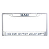 Thumbnail image for  Dad Metal License Plate Frame in Chrome