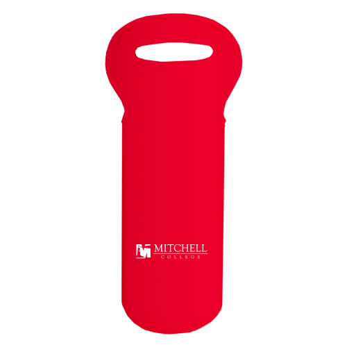  Full Color Wine Tote - Mitchell College Horizontal Logo