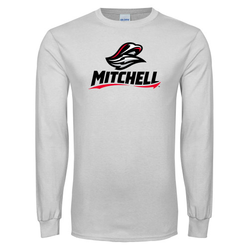 White Long Sleeve T Shirt - Mitchell W Mariner