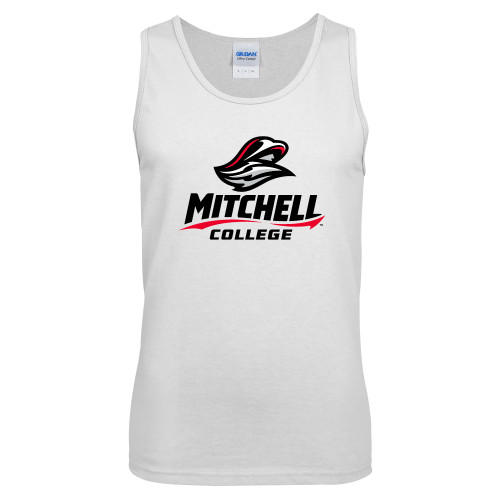  White Tank Top - Primary Athletics Mark