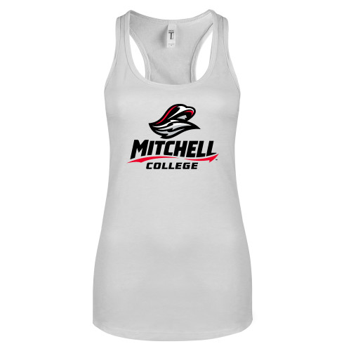  Next Level Racerback Tank White - Primary Athletics Mark