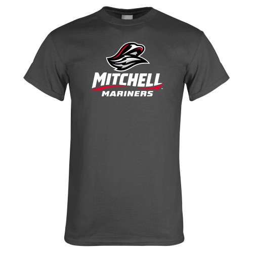  Charcoal T Shirt - Mitchell Mariners Stacked