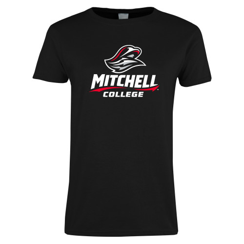  Womens Black Short Sleeve Tee - Primary Athletics Mark