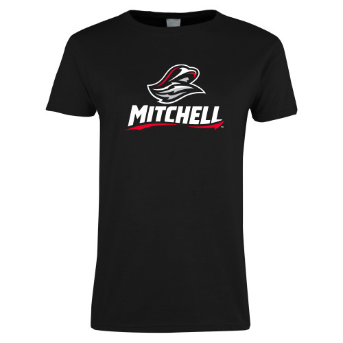  Womens Black Short Sleeve Tee - Mitchell W Mariner