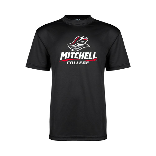  Youth Performance Black Tee - Primary Athletics Mark