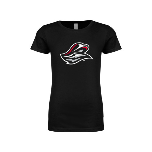  Next Level Girls Black Fashion Fit T Shirt - Mariner