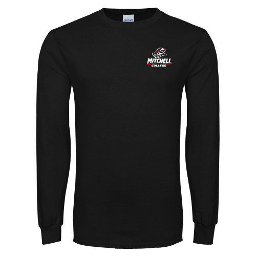 Black Long Sleeve T Shirt - Primary Athletics Mark