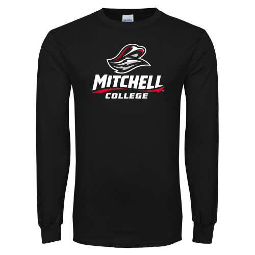  Black Long Sleeve T Shirt - Primary Athletics Mark
