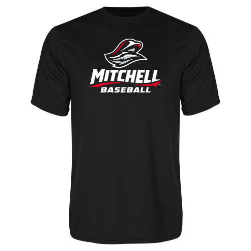  Black Performance Tee - Baseball