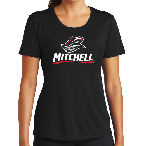  Womens Black Performance Tee - Mitchell W Mariner