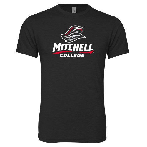  Next Level Black Triblend Tee - Primary Athletics Mark