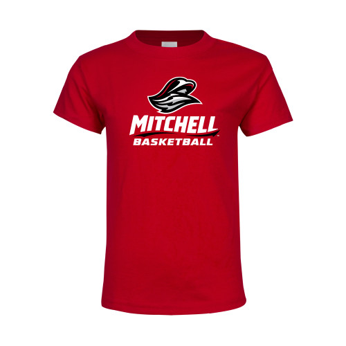  Youth Red T Shirt - Basketball