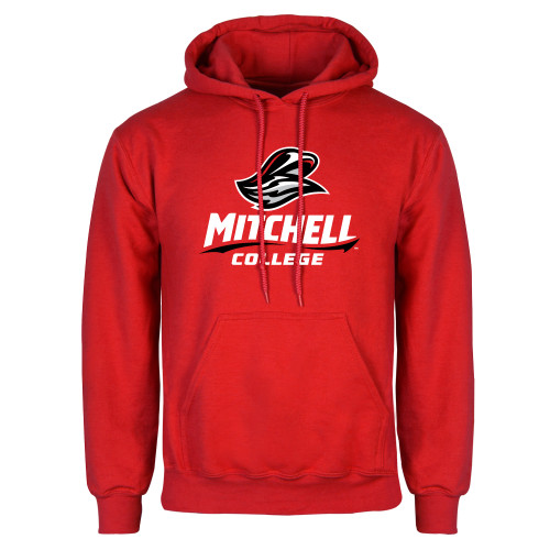  Red Fleece Hoodie - Primary Athletics Mark