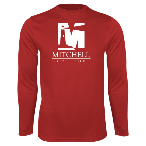 Main Image for  Red Performance Long Sleeve Shirt