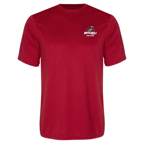  Red Performance Tee - Primary Athletics Mark