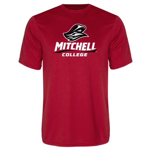  Red Performance Tee - Primary Athletics Mark