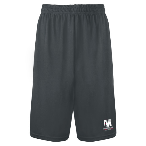  Steel Performance Classic 9 Inch Short - Mitchell College Vertical Logo