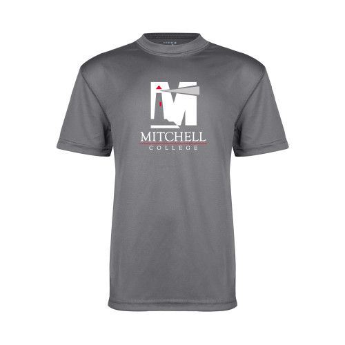 Main Image for  Youth Performance Grey Concrete Tee