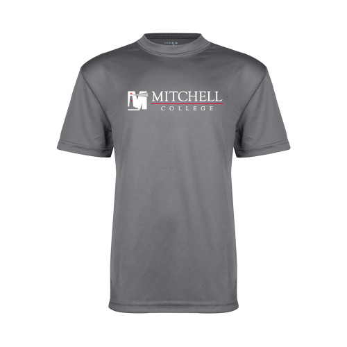 Main Image for  Youth Performance Grey Concrete Tee